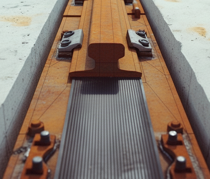 Producción de Almohadillas para Carriles (Rail Pad): Suministro Fiable desde Turquía para el Sector de Grúas y Fabricantes de Carriles